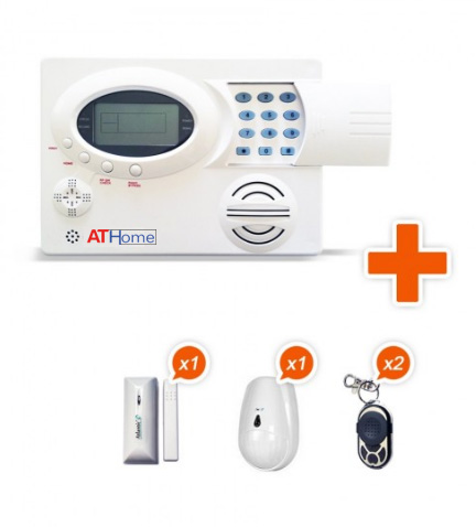Alarmes compatibles à la télésurveillance AtHome